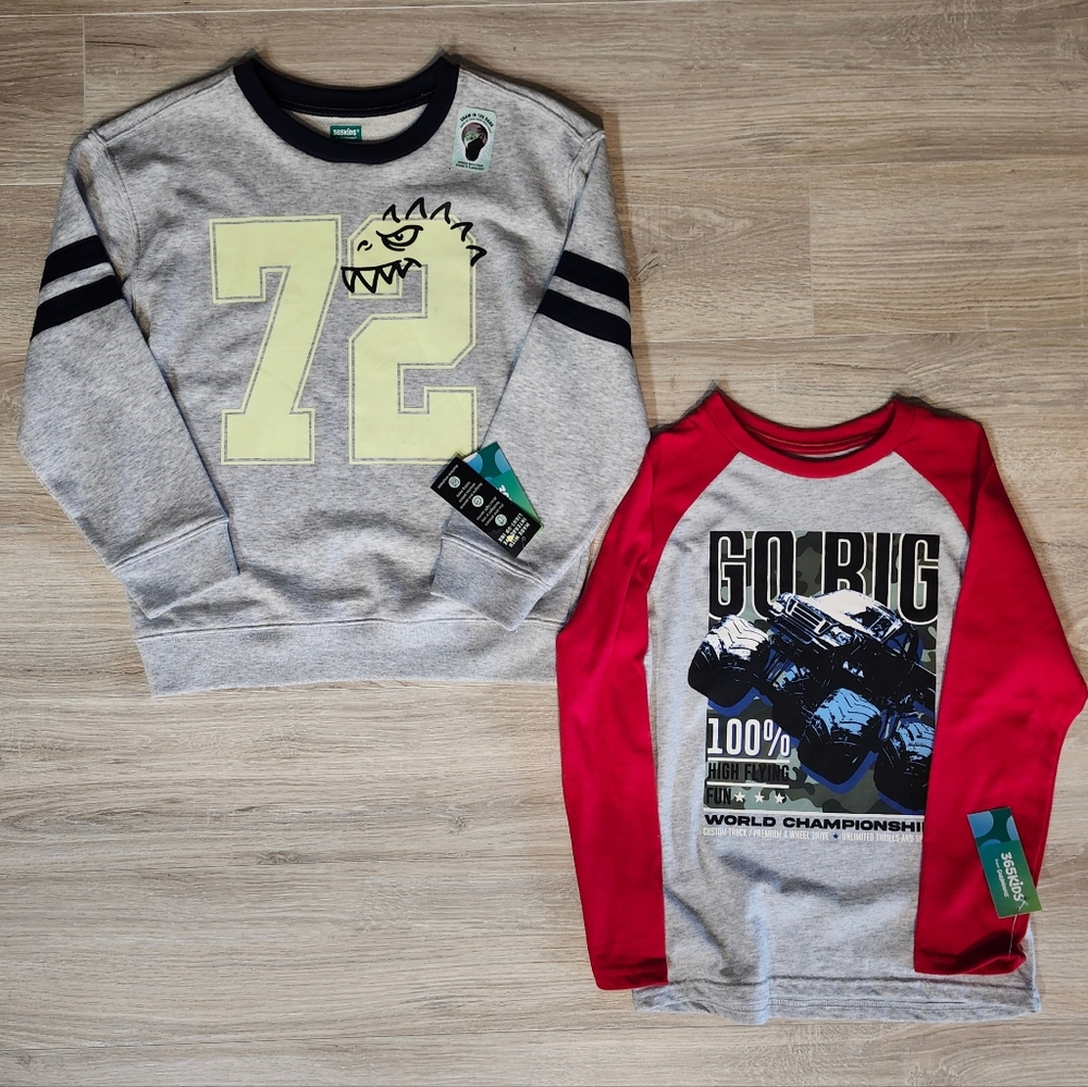 Bundle- Boys Long Sleeve shirt NWT (10) - Picture 2 of 10